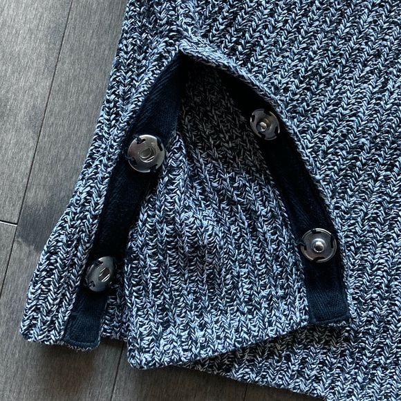 Vintage Cotton GAP Sweater - Side snaps, Women's Large - Picture 4 of 7